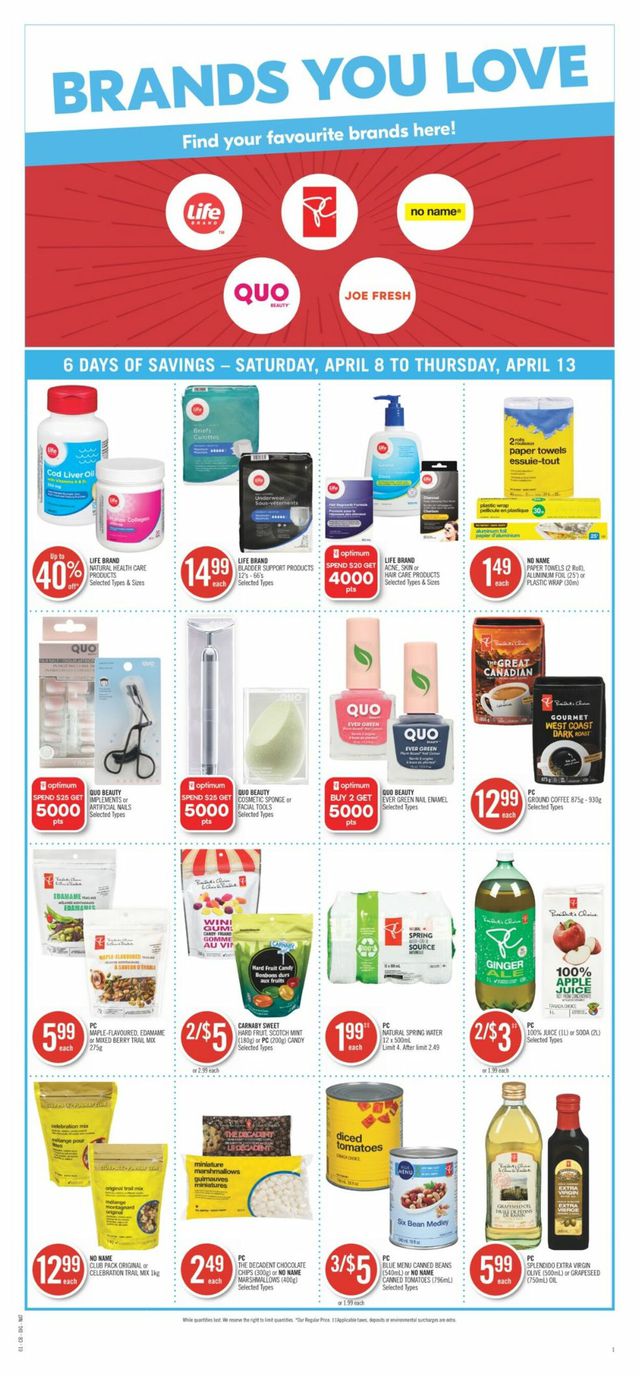 Shoppers Flyer from 04/08/2023