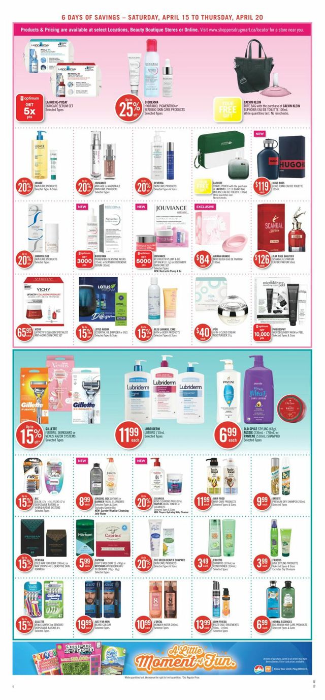 Shoppers Flyer from 04/15/2023