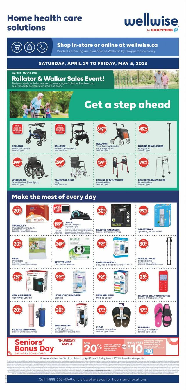 Shoppers Flyer from 04/29/2023