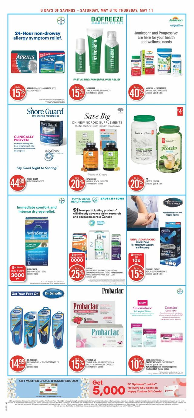Shoppers Flyer from 05/06/2023