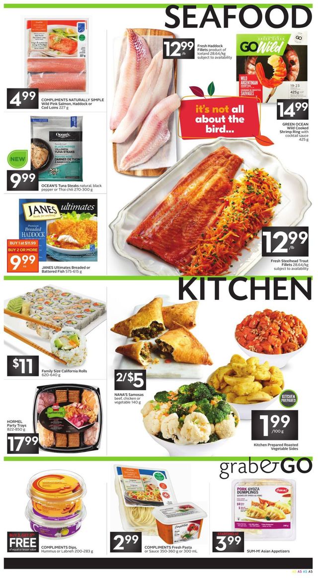 Sobeys Flyer from 10/10/2019