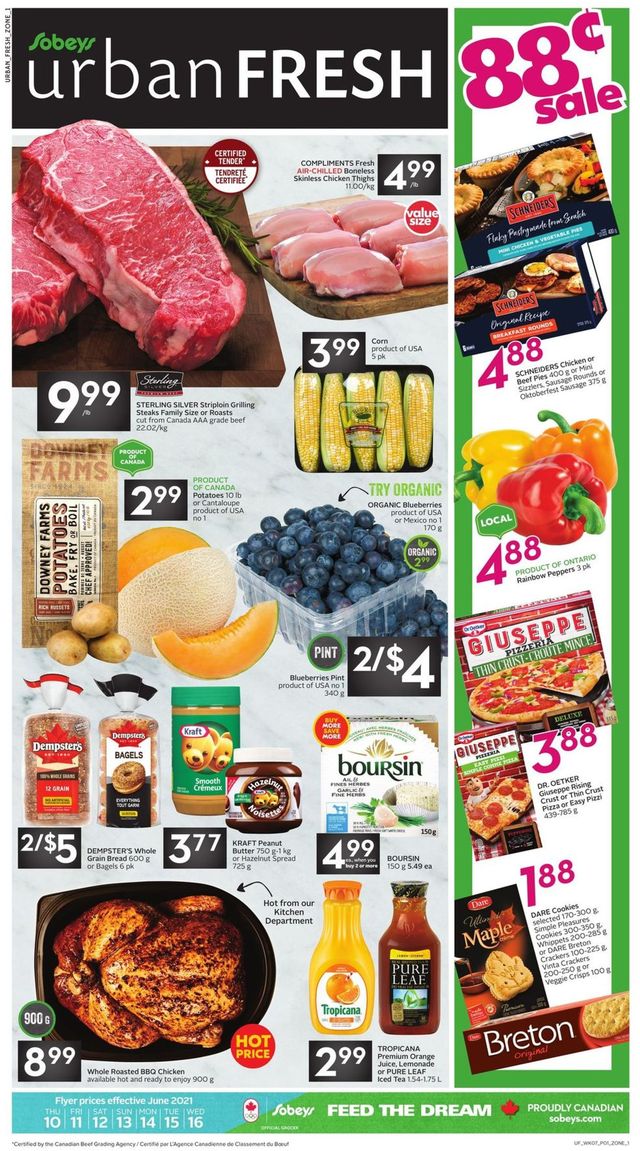 Sobeys Flyer from 06/10/2021