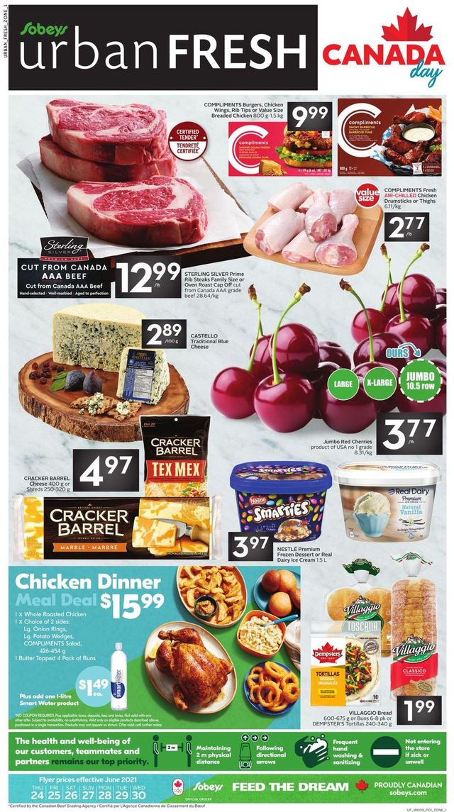 Sobeys Flyer from 06/24/2021