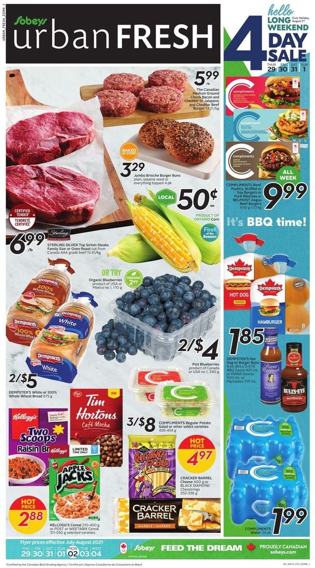 Sobeys Flyer from 07/29/2021