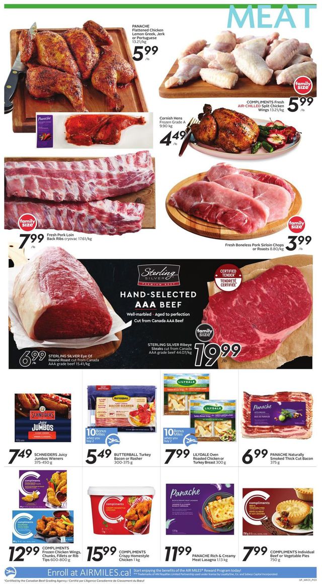 Sobeys Flyer from 11/25/2021