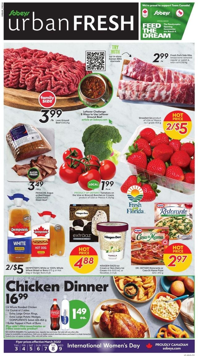 Sobeys Flyer from 03/03/2022