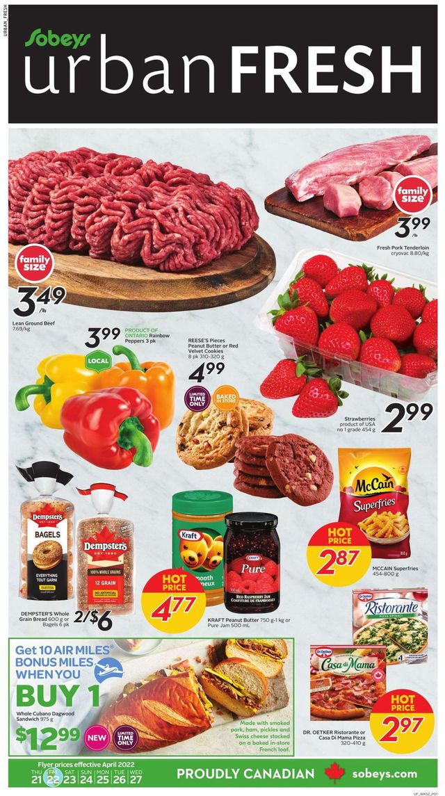 Sobeys Flyer from 04/21/2022