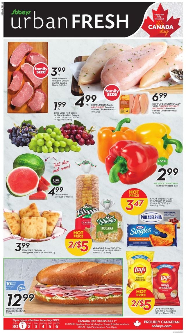 Sobeys Flyer from 06/30/2022