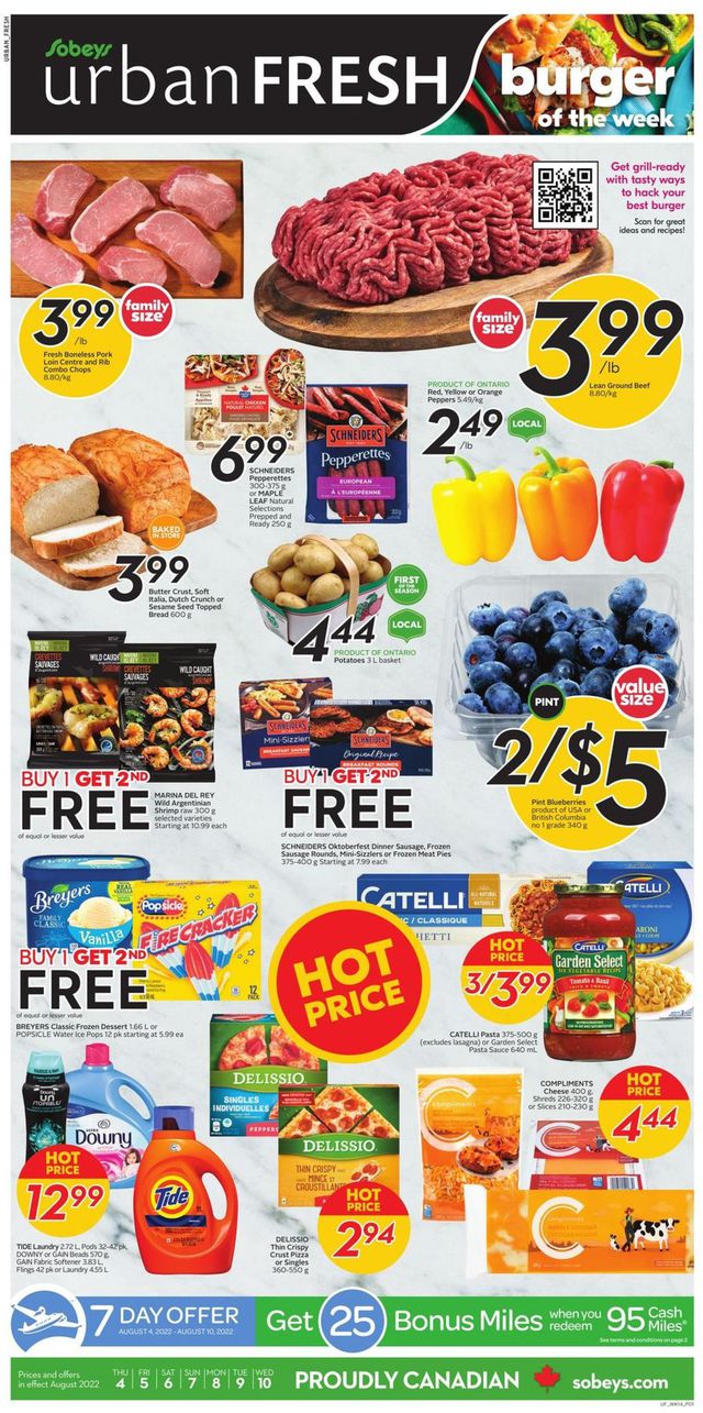 Sobeys Flyer from 08/04/2022