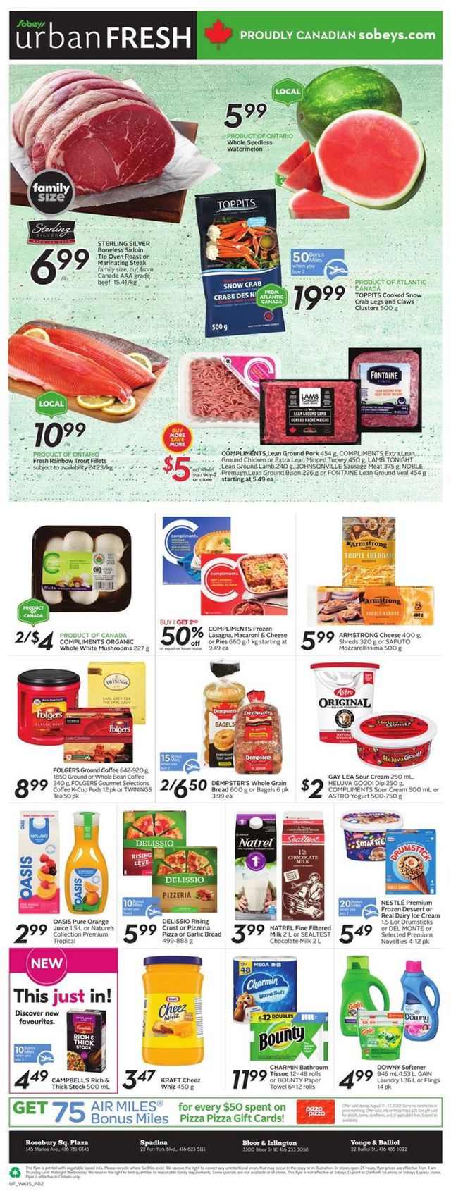 Sobeys Flyer from 08/11/2022