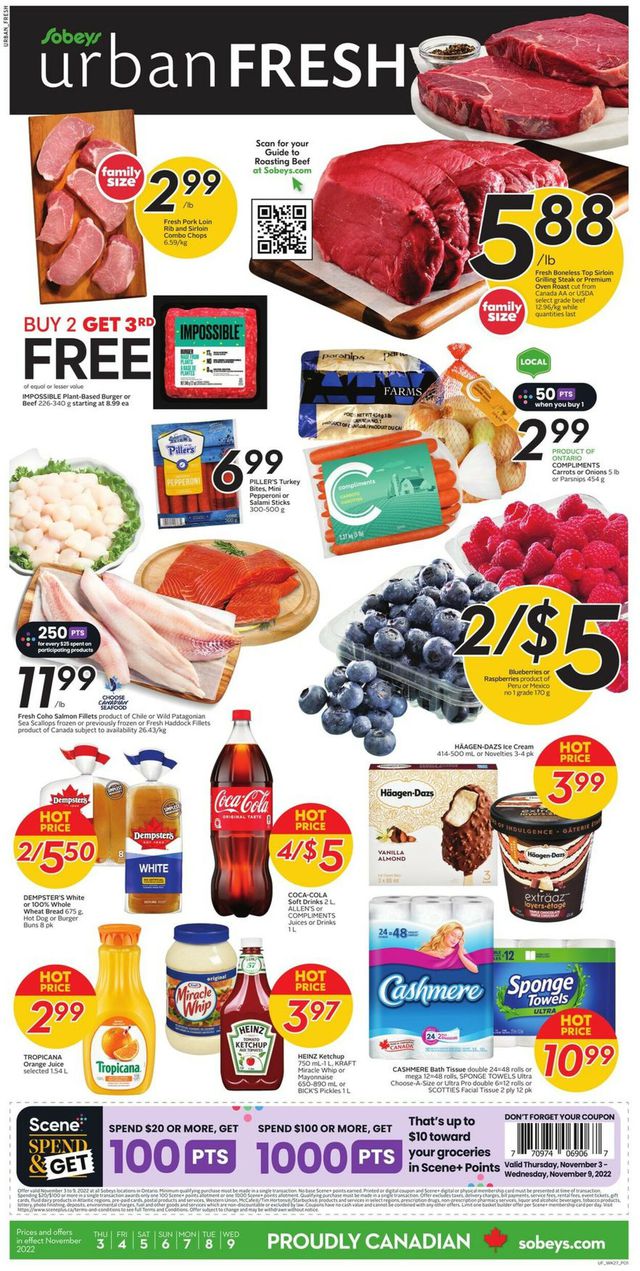 Sobeys Flyer from 11/03/2022
