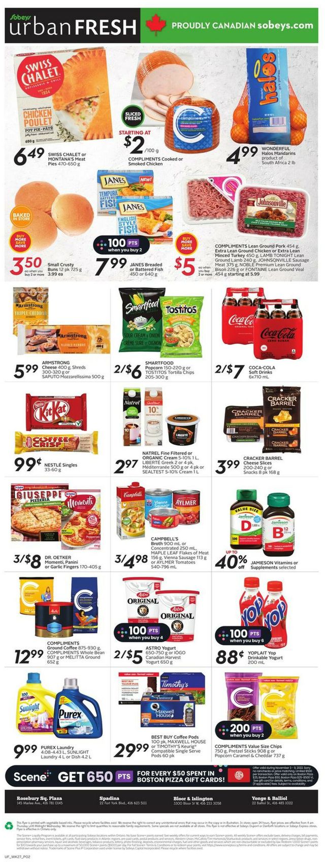 Sobeys Flyer from 11/03/2022