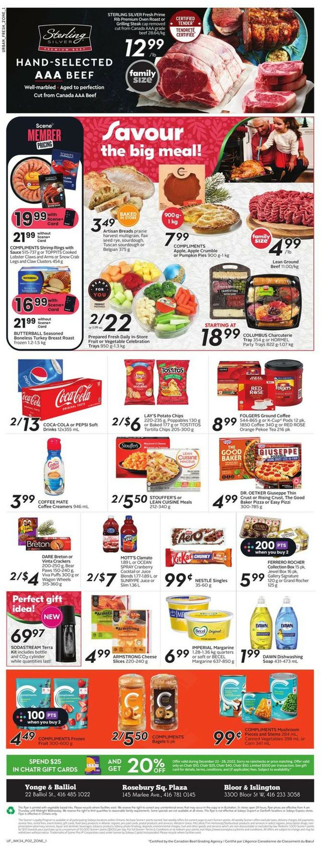 Sobeys Flyer from 12/22/2022