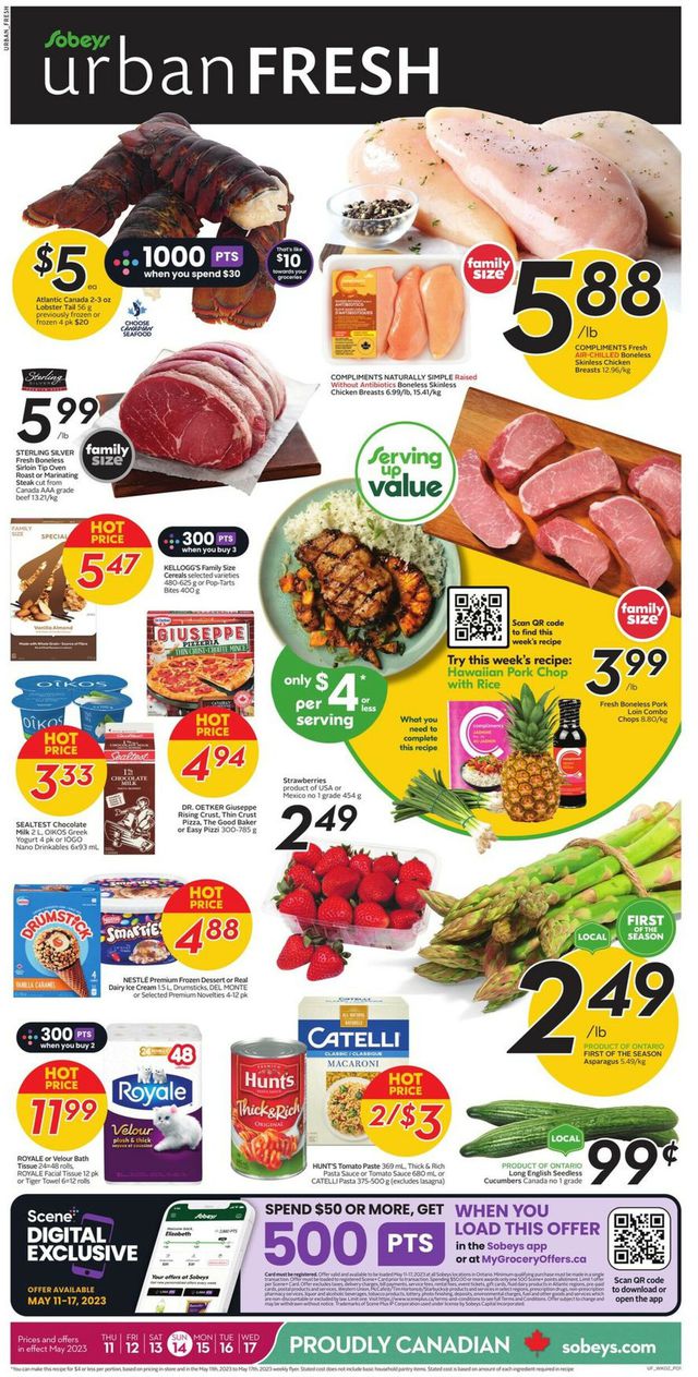 Sobeys Flyer from 05/11/2023