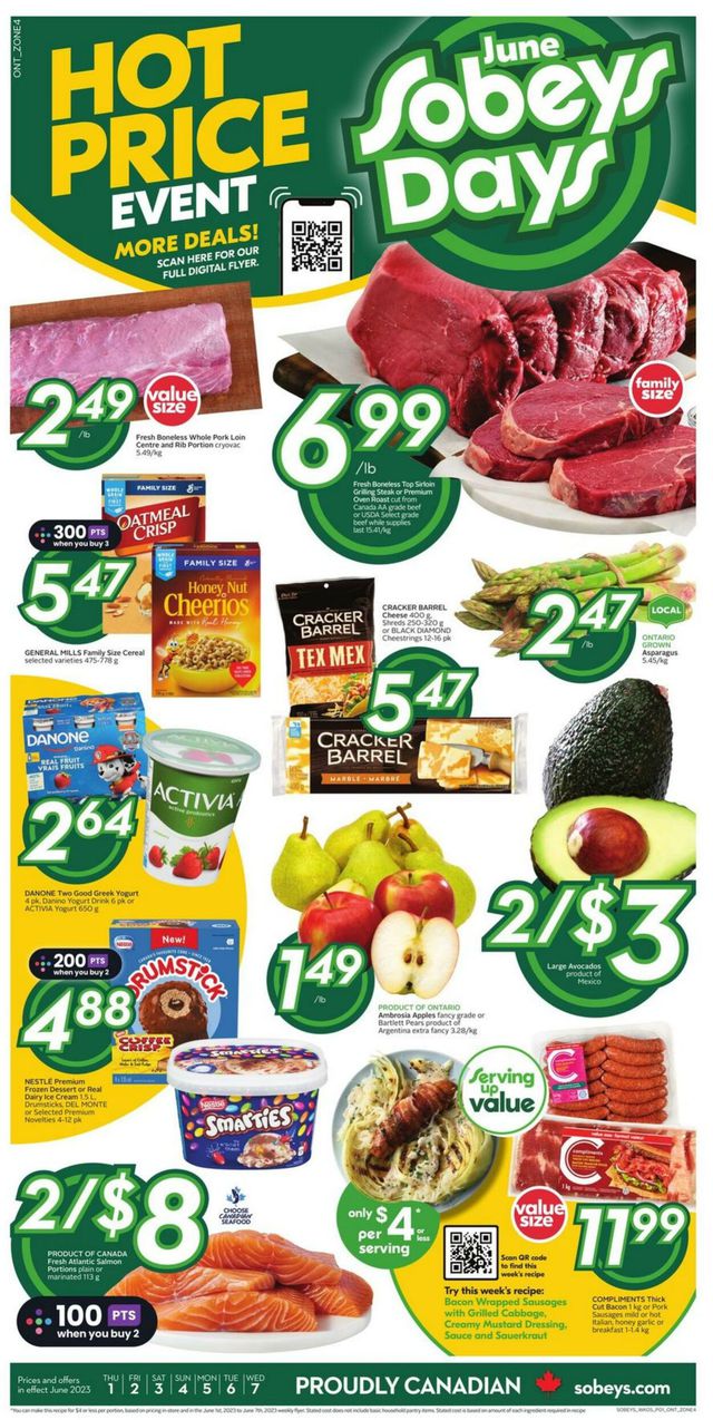 Sobeys Flyer from 06/01/2023