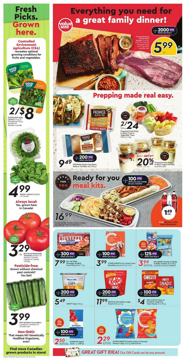 Sobeys Flyer from 02/15/2024