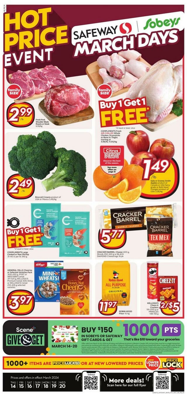Sobeys Flyer from 03/14/2024