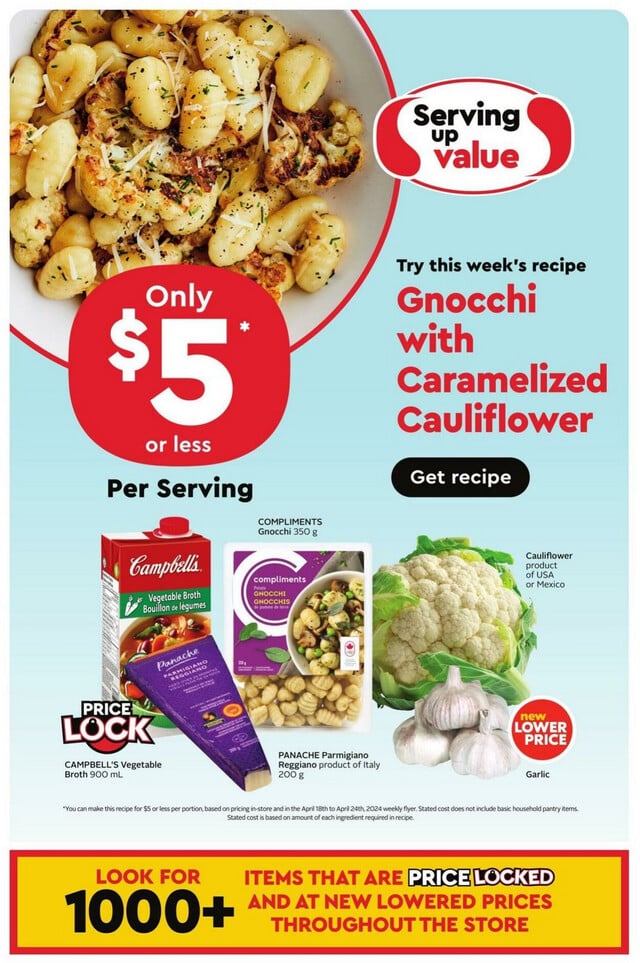 Sobeys Flyer from 04/18/2024
