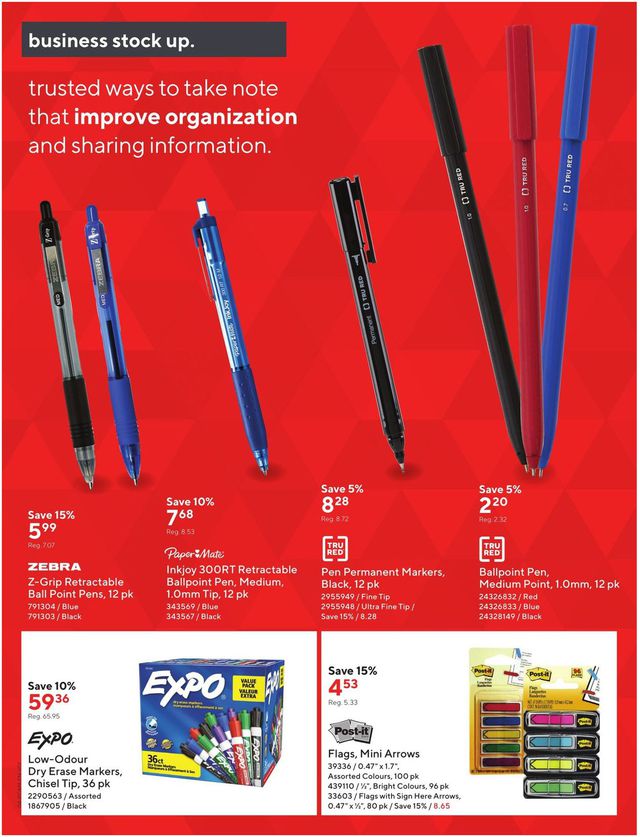 Staples Flyer from 08/03/2022