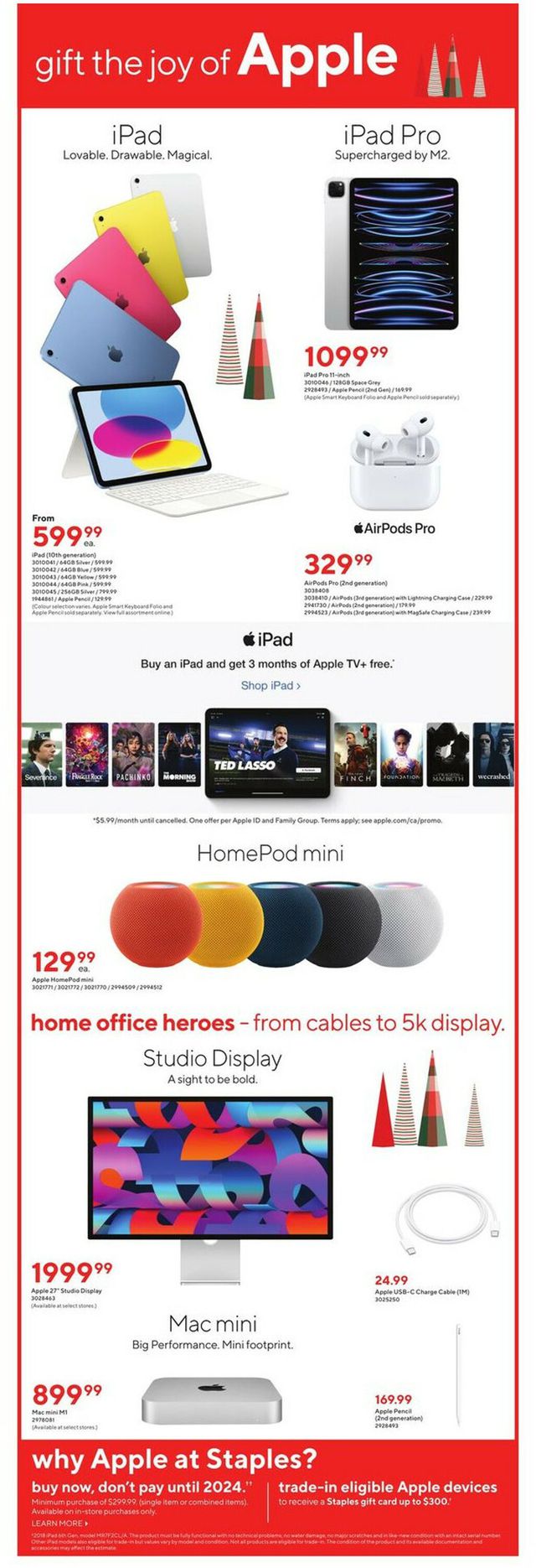 Staples Flyer from 12/14/2022