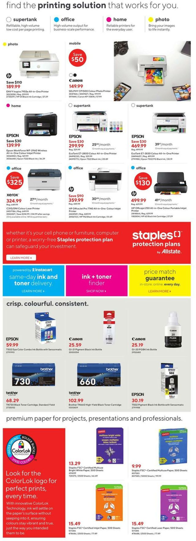 Staples Flyer from 06/28/2023