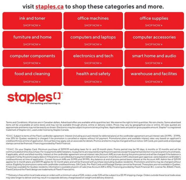Staples Flyer from 06/28/2023