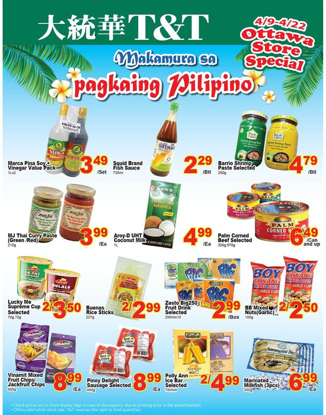 T&T Supermarket Flyer from 04/16/2021