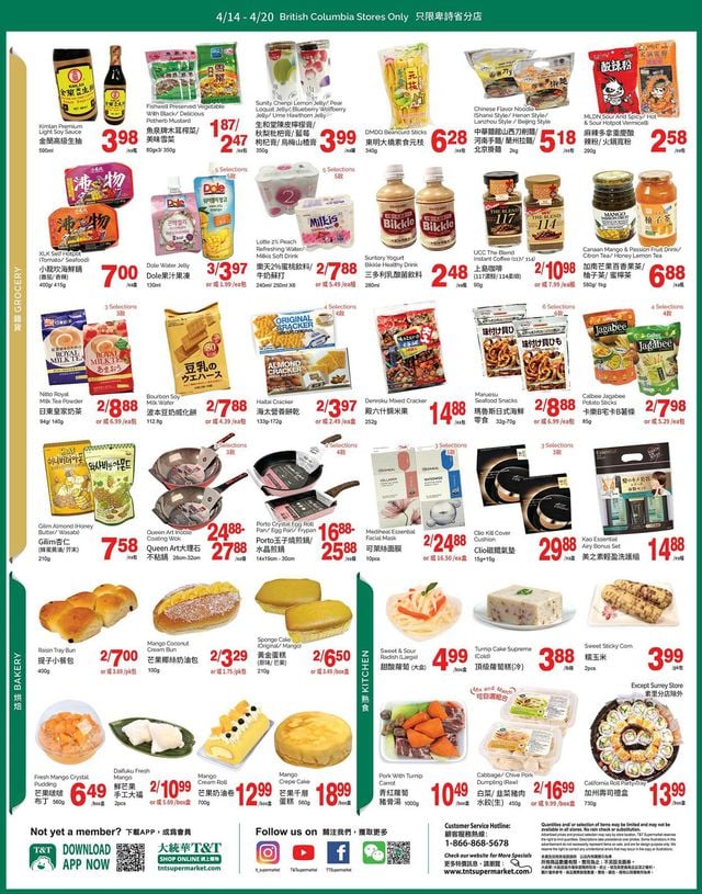 T&T Supermarket Flyer from 04/14/2023