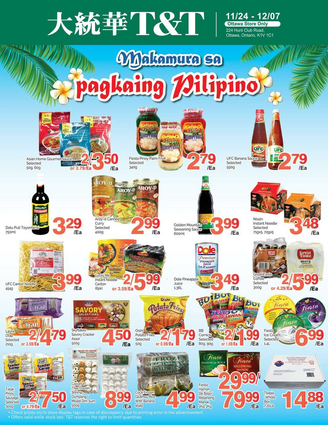 T&T Supermarket Flyer from 12/01/2023