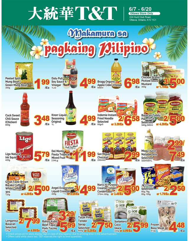 T&T Supermarket Flyer from 06/14/2024