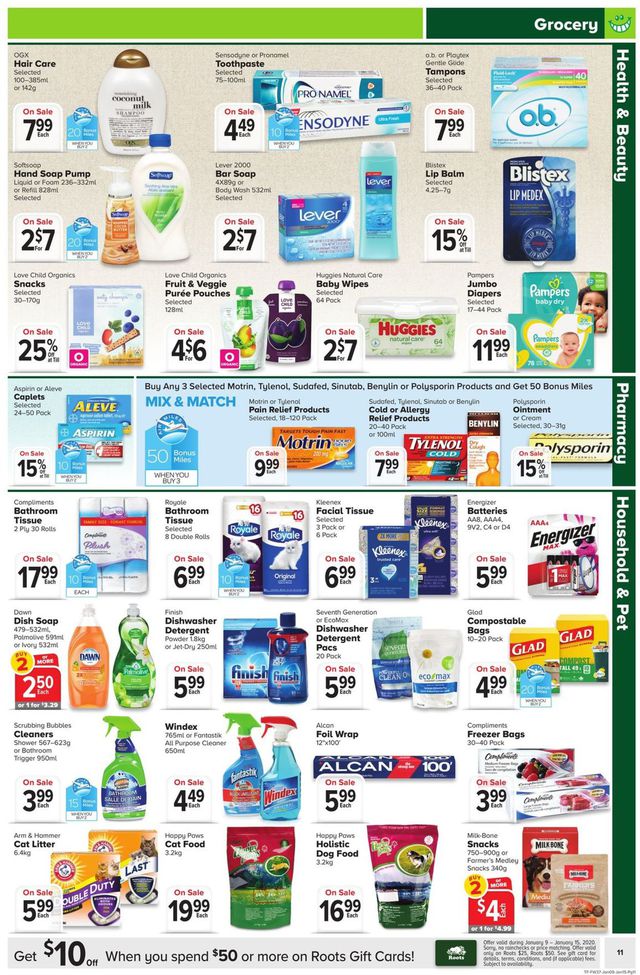 Thrifty Foods Flyer from 01/09/2020