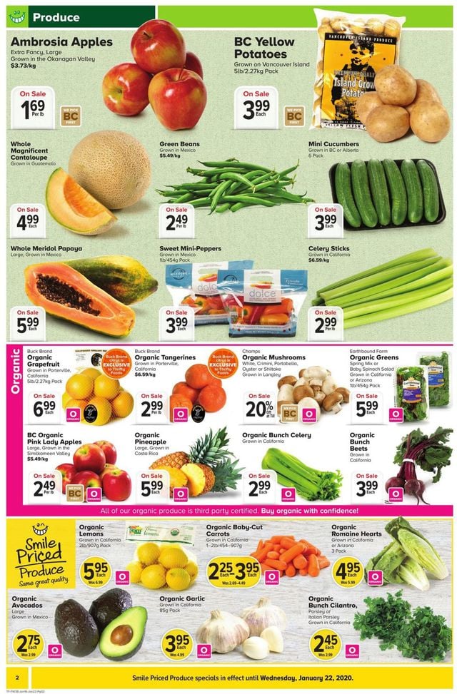 Thrifty Foods Flyer from 01/16/2020