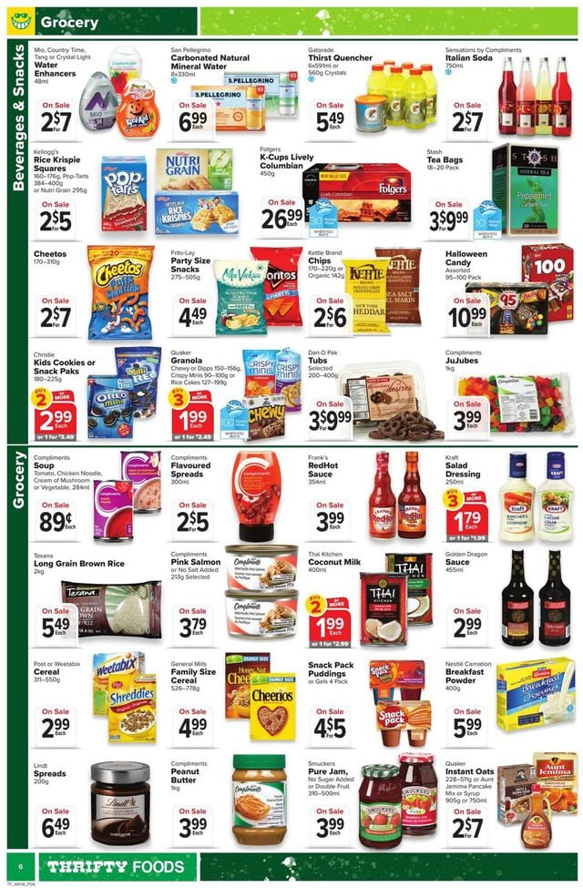Thrifty Foods Flyer from 08/27/2020