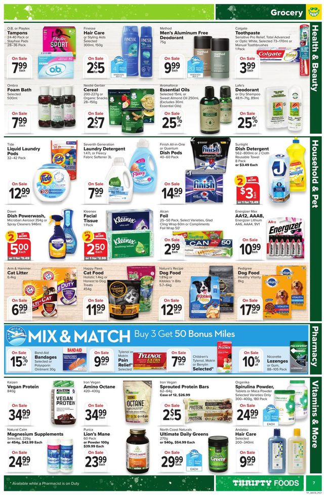 Thrifty Foods Flyer from 08/27/2020