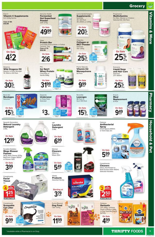 Thrifty Foods Flyer from 09/24/2020