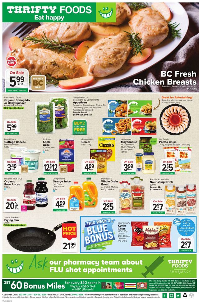 Thrifty Foods Flyer from 10/01/2020