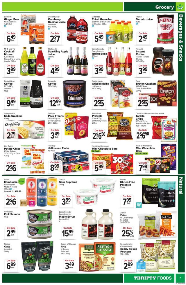 Thrifty Foods Flyer from 10/08/2020