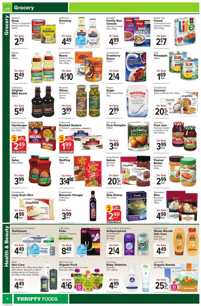 Thrifty Foods Flyer from 10/08/2020