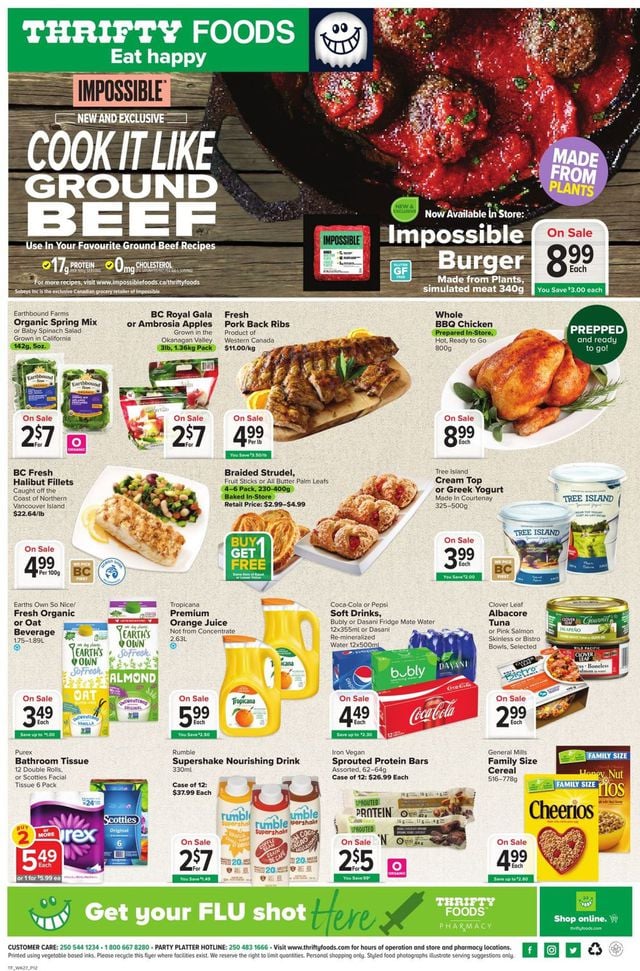 Thrifty Foods Flyer from 10/29/2020