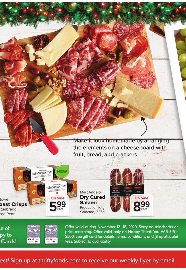 Thrifty Foods Flyer from 11/12/2020