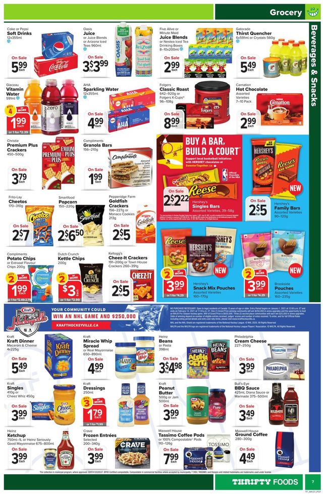 Thrifty Foods Flyer from 01/07/2021