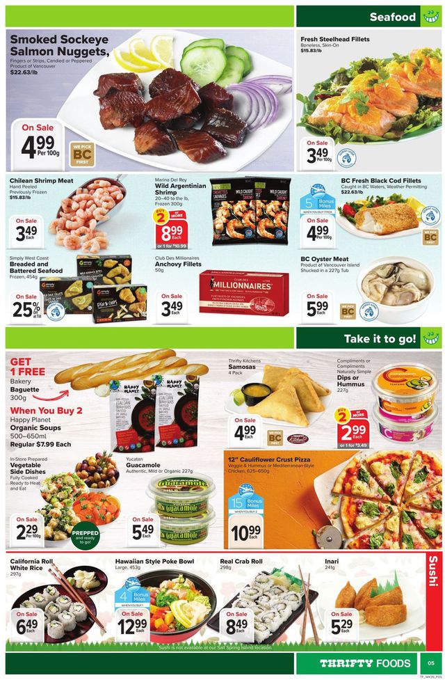 Thrifty Foods Flyer from 01/21/2021