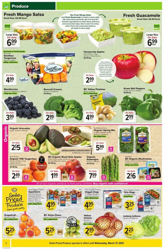 Thrifty Foods Flyer from 03/11/2021
