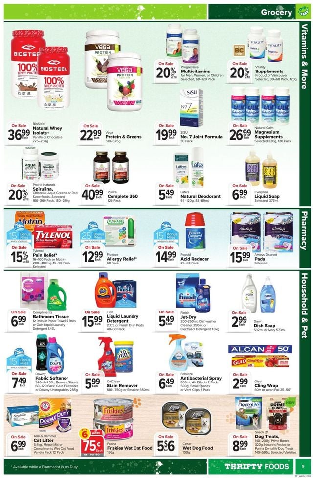 Thrifty Foods Flyer from 05/20/2021