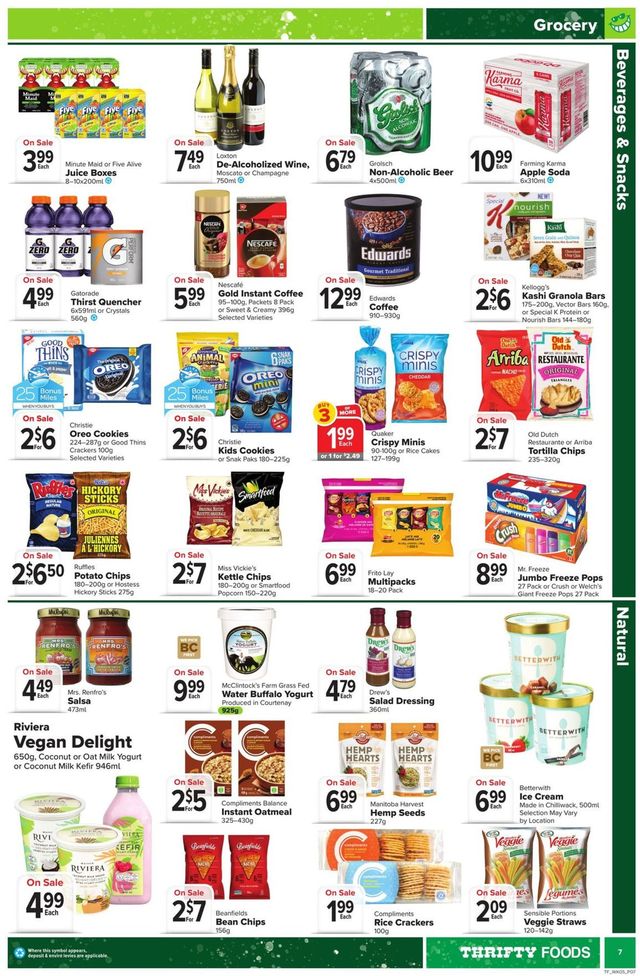 Thrifty Foods Flyer from 05/27/2021