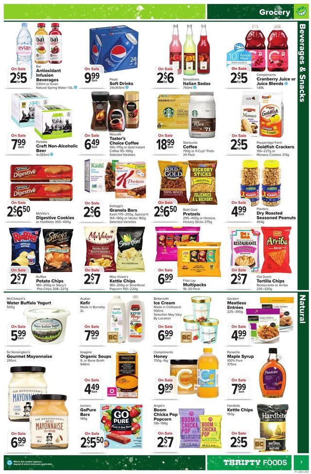 Thrifty Foods Flyer from 07/08/2021