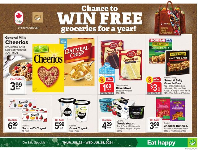 Thrifty Foods Flyer from 07/22/2021
