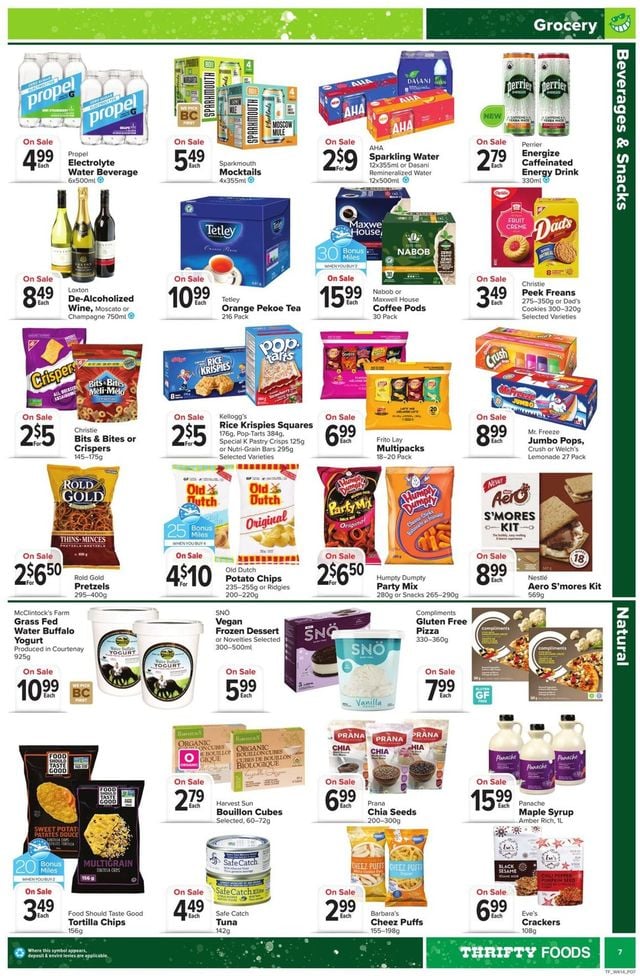 Thrifty Foods Flyer from 07/29/2021
