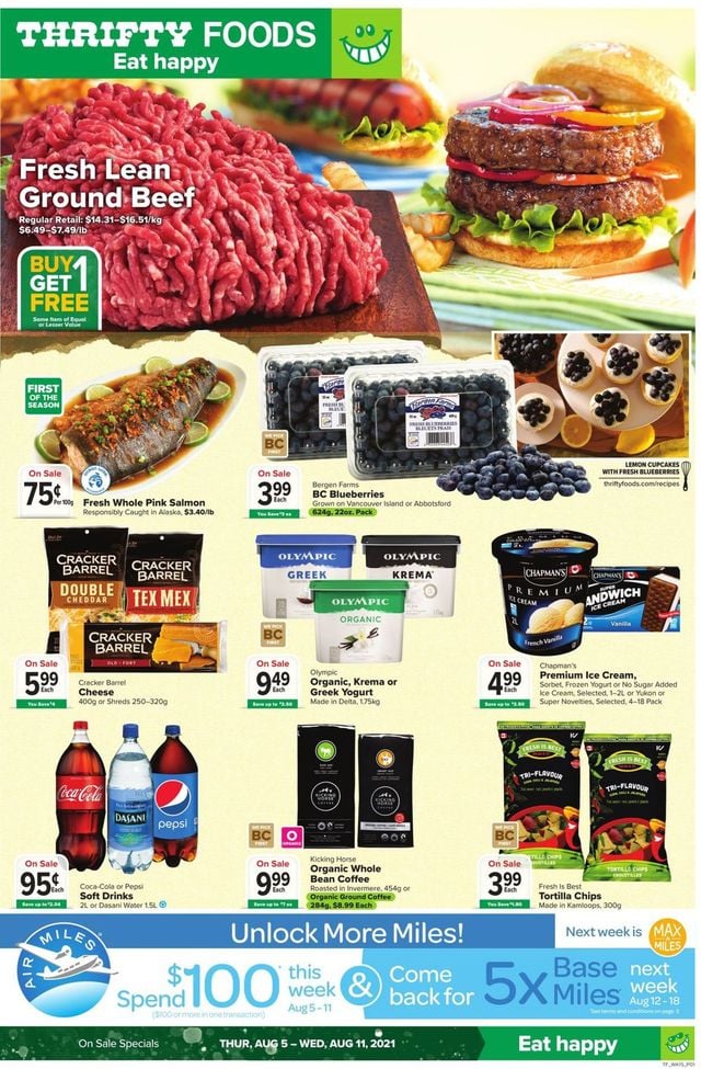Thrifty Foods Flyer from 08/05/2021