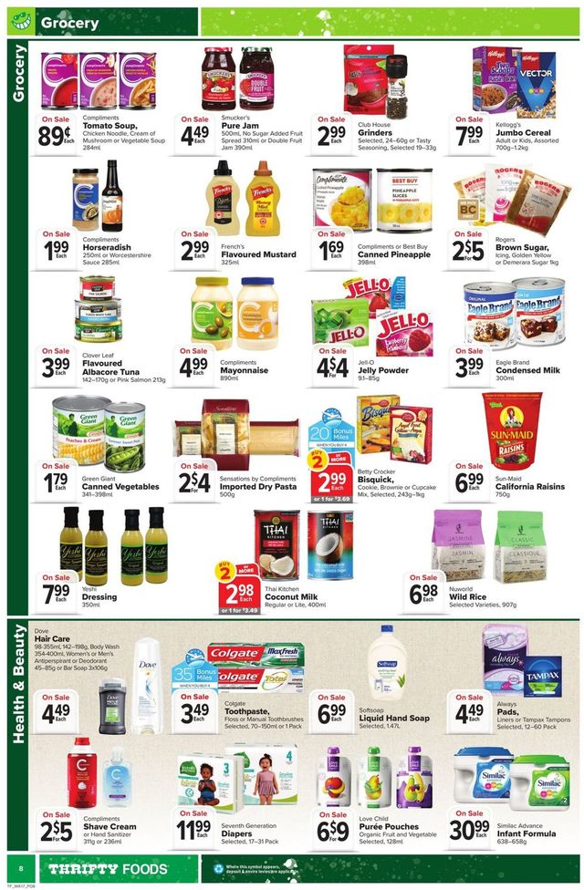 Thrifty Foods Flyer from 08/19/2021